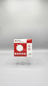 12 Watt Iced Ceiling Light (3"+/-)