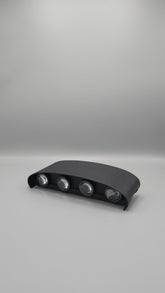 8 Watt Wall light 2-way 10" 4+4