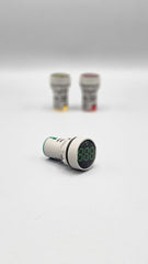 Voltmeter Panel Digital Indicator Round Shape