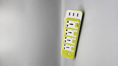 2500 Watt 4-Socket + 3-US Wire Extension