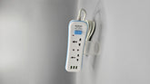 Heavy Duty 3-Socket + 2-USB Wire Extension NK-483U 2500W