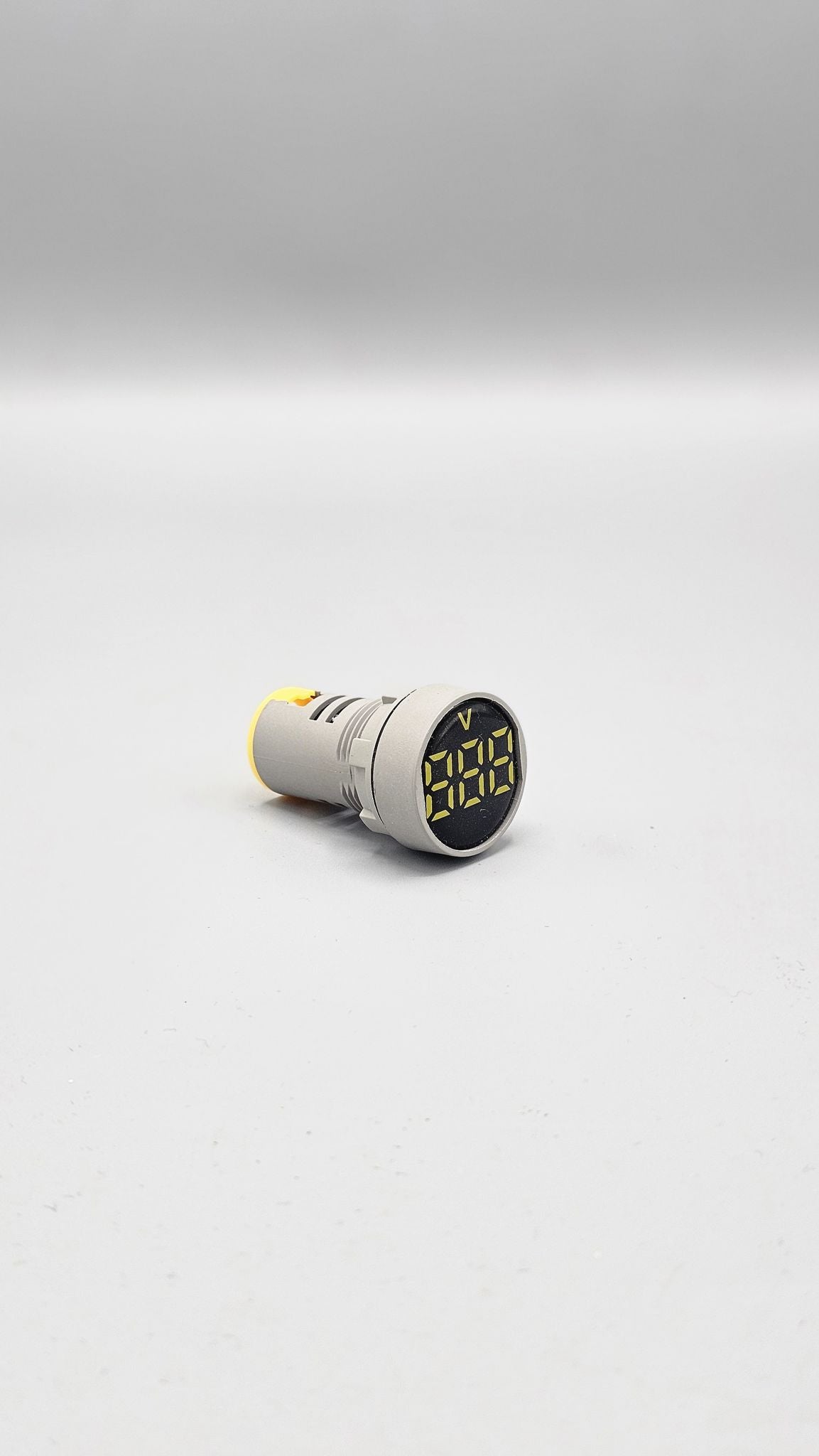 Voltmeter Panel Digital Indicator Round Shape