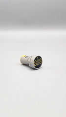 Voltmeter Panel Digital Indicator Round Shape